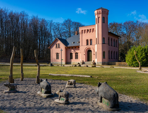 Granitzhaus am Jagdschlo&szlig; Granitz auf der Insel R&uuml;gen