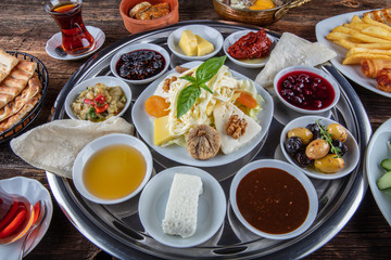 turkish spread breakfast