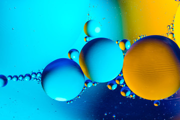 Space or planets universe cosmic abstract background. Abstract molecule atom sctructure. Water...