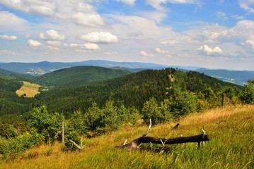 Pejzaż górski - Góry Kamienne, Sudety © bnorbert3