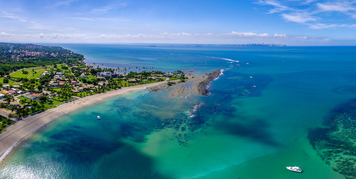 Panoramica, Penha Beach, Vera Cruz Island, Itaparica, Bahia