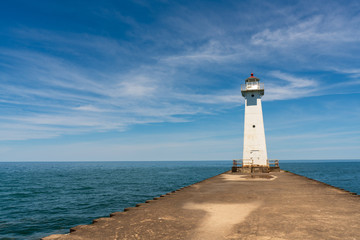 Fototapeta na wymiar Sodus Point Lighthouse