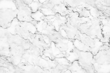 White marble texture with natural pattern for background or design art work.