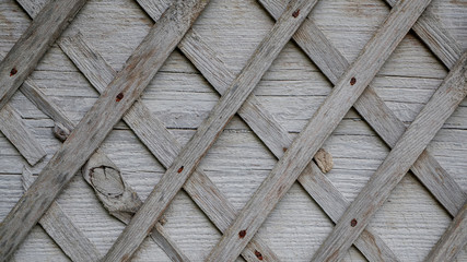The old house, the texture of the walls outside