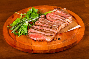 Blood Beef steak