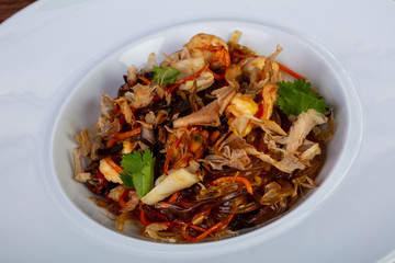 Japanese noodle with prawn