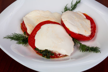 Italian Caprese salad