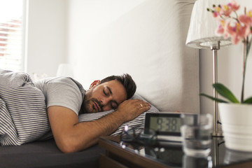 Sleeping man