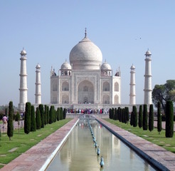 Fototapeta na wymiar India - Taj Mahal 