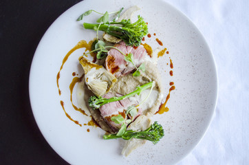 Lamb and Artichoke Main Dish