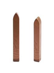 Stick of sealing wax isolated