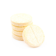 Drug tablet pills isolated