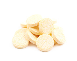 Drug tablet pills isolated