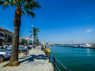 Punta Umbria. coastal village of  Huelva.Andalusia,Spain