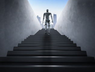 robot climb stairs