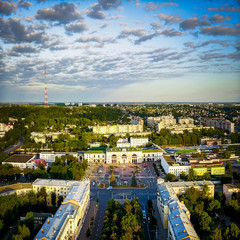 Obraz premium Aerial view of Vitebsk, Belarus