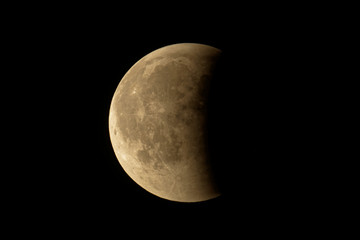 Naklejka premium Mondfinsternis