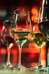 wine in the bar