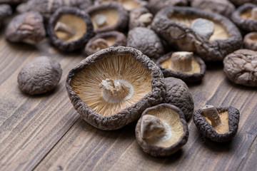 Dried shiitake mushroom