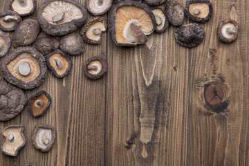 Dried shiitake mushroom