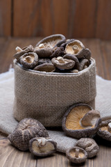 Dried shiitake mushroom