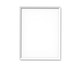 Obraz premium White photo frame