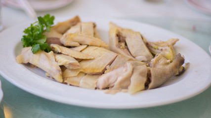 Fish sauce braised chicken