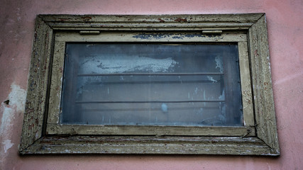 vintage wooden window