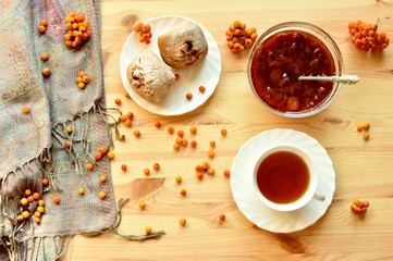 tea with jam