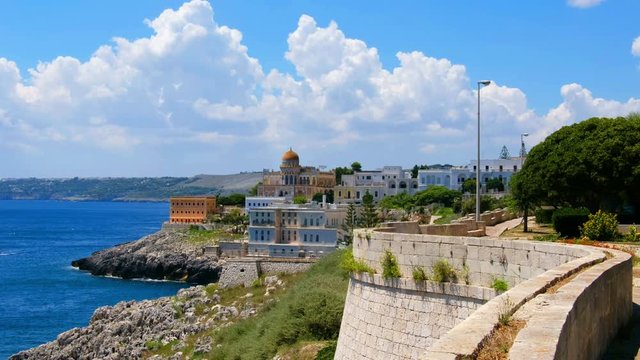 sea terrace village Santa Cesarea Terme Salento Apulia Lecce Italy