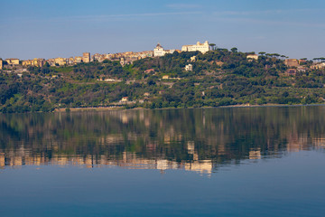 Castel Gandolfo Lake view - closeup