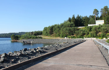 Barrage du Lac de Pierre-Percée France Meurthe-et-Moselle