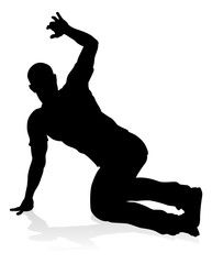 Street Dance Dancer Silhouette