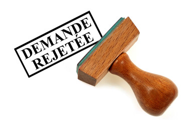 Tampon demande rejetée 
