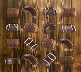 Chocolate Sweets Pattern
