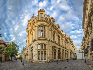 Obraz premium Old Center of Bucharest, Romania