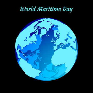 World Maritime Day. September 27. Planet Earth - a large aquarium