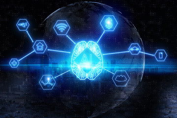 Global business, finance and future concept