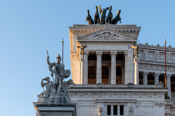 Obraz premium Roma, monumenti all'altare della Patria