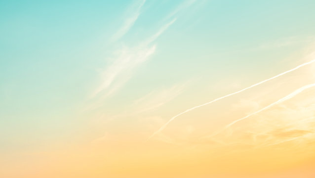 Nature pastel sky background