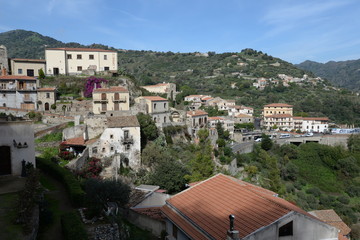 Naklejka premium Savoca, Sizilien