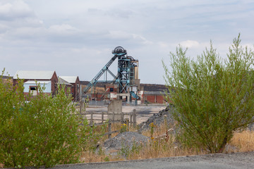 Fototapeta na wymiar Hatfield Colliery, disused.