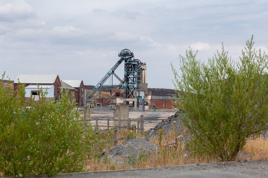 Hatfield Colliery, disused.