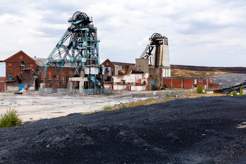 Obraz premium Hatfield Colliery, disused.
