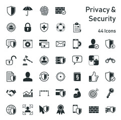 Privacy & Security - Iconset