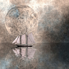Moon Sailing