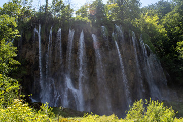 Big Waterfalls in Plitvice
