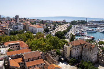 Fototapeta na wymiar Croatian City Split