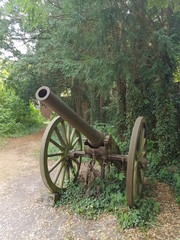 Alte französische Kanone