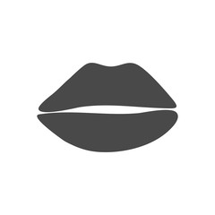 Lips icon sign